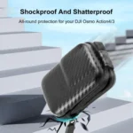 For DJI Osmo Action 4 / 3 PULUZ Mini Body Bag Portable EVA Storage Bag - Image 6