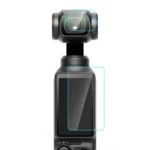 For DJI OSMO Pocket 3 PULUZ 9H 2.5D HD Tempered Glass Lens Protector + Screen Film - Image 2