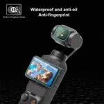 For DJI OSMO Pocket 3 PULUZ 9H 2.5D HD Tempered Glass Lens Protector + Screen Film - Image 4