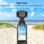 For DJI OSMO Pocket 3 PULUZ 9H 2.5D HD Tempered Glass Lens Protector + Screen Film - Image 6