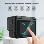 For Insta360 Ace Pro PULUZ 3 in 1 Rear & Front Screen + Lens Tempered Glass Film - Image 4