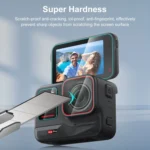 For Insta360 Ace Pro PULUZ 3 in 1 Rear & Front Screen + Lens Tempered Glass Film - Image 5