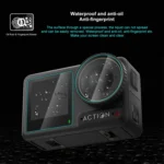 For DJI Osmo Action 4 PULUZ 3-in-1 Lens Front and Back Screen Tempered Glass Explosion-proof Film - Image 3