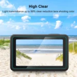 For DJI Osmo Action 5 Pro PULUZ 3-in-1 Lens Front and Back Screen Tempered Glass Explosion-proof Film - Image 6