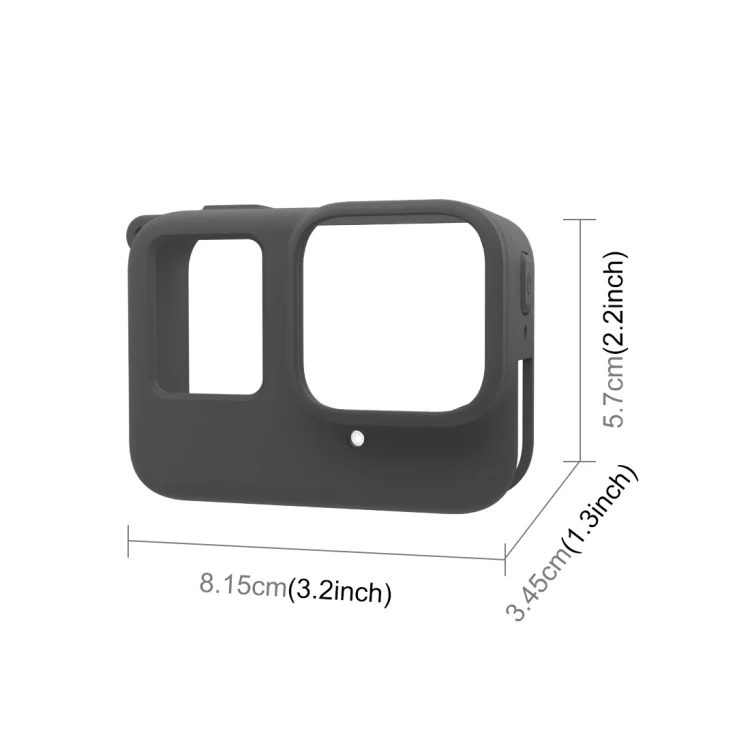 PU963B_3.webp For Insta360 Ace Pro PULUZ Body Silicone Protective Case with Lens Cap - Image 4