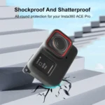 For Insta360 Ace Pro PULUZ Body Silicone Protective Case with Lens Cap - Image 7