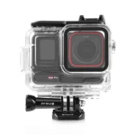 For Insta360 Ace Pro PULUZ 60m Underwater Waterproof Housing Case with Base Adapter & Screw - Image 4