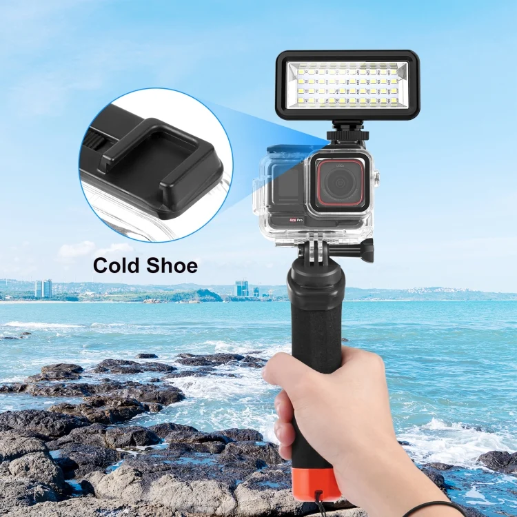 PU964T_5.webp For Insta360 Ace Pro PULUZ 60m Underwater Waterproof Housing Case with Base Adapter & Screw - Image 6