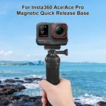 For Insta360 Ace / Ace Pro PULUZ Magnetic Quick Release Base Mount - Image 2