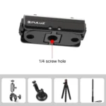For Insta360 Ace / Ace Pro PULUZ Magnetic Quick Release Base Mount - Image 5