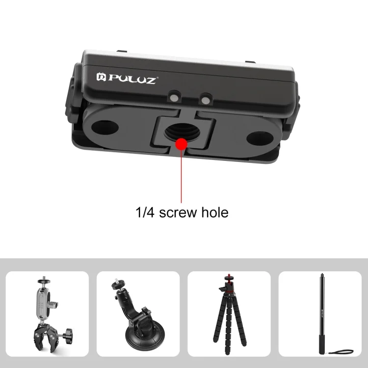 PU965B_4.webp For Insta360 Ace / Ace Pro PULUZ Magnetic Quick Release Base Mount - Image 5