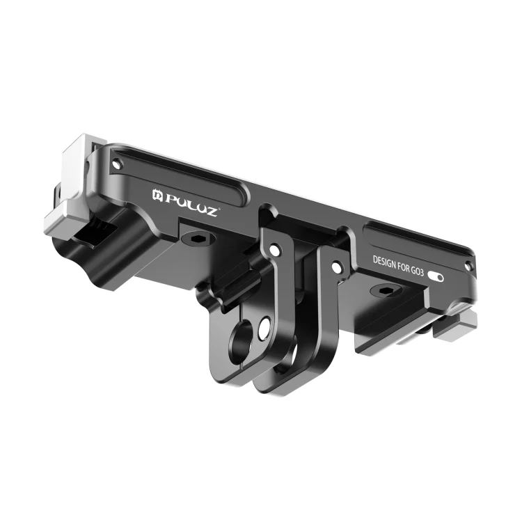 PU972B_1.webp For Insta360 GO3 PULUZ Magnetic Aluminum Alloy Quick Release Base Mount - Image 2