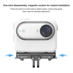 For Insta360 GO3 PULUZ Magnetic Aluminum Alloy Quick Release Base Mount - Image 7