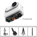 For Insta360 GO3 PULUZ Magnetic ABS Quick Release Base Mount - Image 4