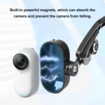 For Insta360 GO 3 PULUZ Magnetic POV Holder Head Mount - Image 5