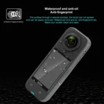 For Insta360 X4 PULUZ 9H 2.5D Curved HD Screen Tempered Glass Film - Image 3