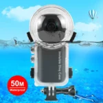For Insta360 X4 PULUZ 50m Waterproof Sealed Diving Case