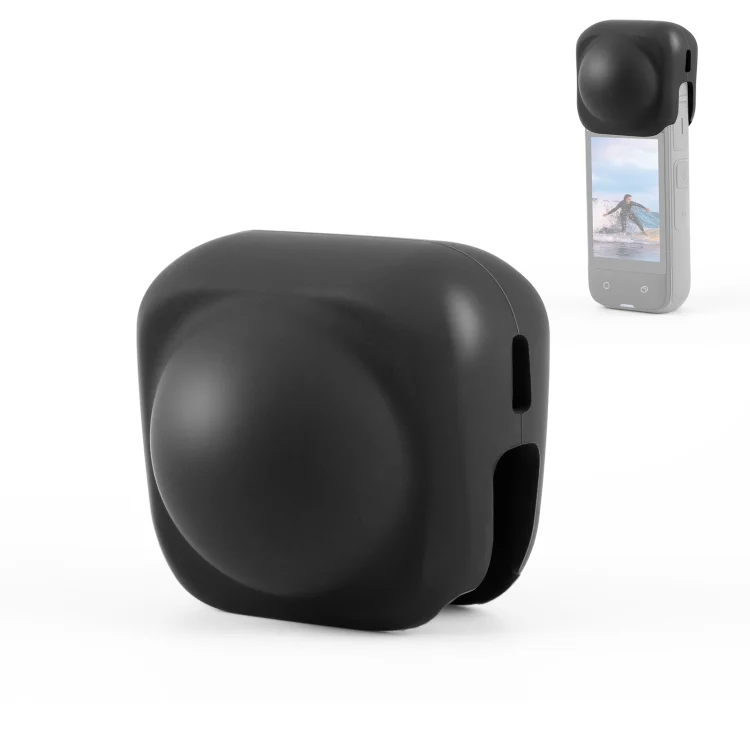 For Insta360 X4 PULUZ Silicone Protective Lens Cover