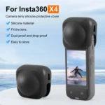 For Insta360 X4 PULUZ Silicone Protective  Lens Cover - Image 2