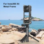 For Insta360 X4 PULUZ Metal Protective Cage Rig Housing Frame with Lens Cover - Image 2