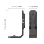 For Insta360 X4 PULUZ Vertical Horizontal Shooting Quick Release Metal  L Bracket - Image 3
