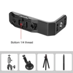 For Insta360 X4 PULUZ Vertical Horizontal Shooting Quick Release Metal  L Bracket - Image 4