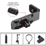 For Insta360 X4 PULUZ Vertical Horizontal Shooting Quick Release Metal  L Bracket - Image 5