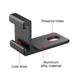 For Insta360 X4 / X3 / One X2 PULUZ Selfie Stick Cold Shoe Extension Bracket - Image 4