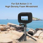 For DJI Osmo Action 4 / 3 PULUZ High Density Foam Windshield - Image 2