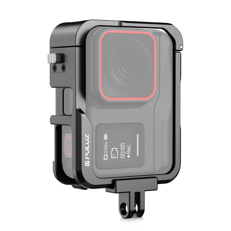 For Insta360 Ace Pro PULUZ Metal Protective Cage Adapter Frame