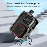 For Insta360 Ace Pro PULUZ Metal Protective Cage Adapter Frame - Image 7