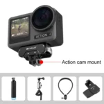 For DJI Osmo Action 4 PULUZ Magnetic Quick Release Metal Base - Image 5