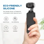For DJI OSMO Pocket 3 PULUZ  2 in 1 Silicone Cover Case Set with Strap - Image 5