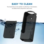 For DJI OSMO Pocket 3 PULUZ  2 in 1 Silicone Cover Case Set with Strap - Image 7