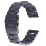 For Apple Watch 38mm Black Steel Watch Band, Only Used in Conjunction with Connectors (S-AW-3291) - Image 2