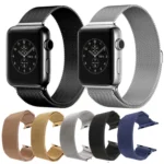 For Apple Watch 38mm Milanese Loop Magnetic Stainless Steel Watchband - Image 4