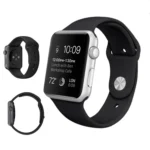 For Apple Watch Series 10 42mm / 9&8&7 41mm / SE 3&SE 2&6&SE&5&4 40mm / 3&2&1 38mm 3 in 1 Rubber Watch Band with Pin Buckle - Image 3