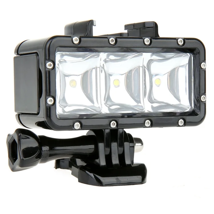 SupTig 30M Waterproof 300LM Video Light for GoPro, Insta360, DJI and Other Action Cameras