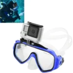 Water Sports Diving Equipment Diving Mask Swimming Glasses with Mount for GoPro, Insta360, DJI and Other Action Cameras