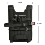 Shoulder Backpack Carry Case Multipurpose Bag Neck Strap Belt for Dji Phantom 3 / 2 / 1 / Vision+, Carry Available for Quadcopter, Remote Controller, Battery, Propellers(Black) - Image 6