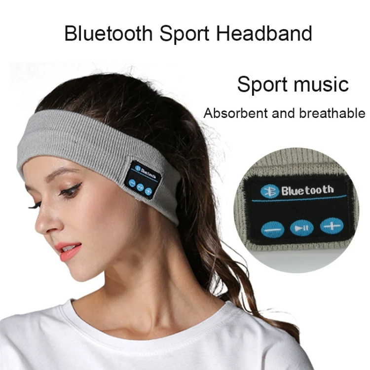 S-OG-6616B_3.webp My-Call Bluetooth V5.0 Headsfree Sport Headband Music Headwear for iPhone 6 & 6s / iPhone 5 & 5S / iPhone 4 & 4S and Other Bluetooth Devices - Image 4