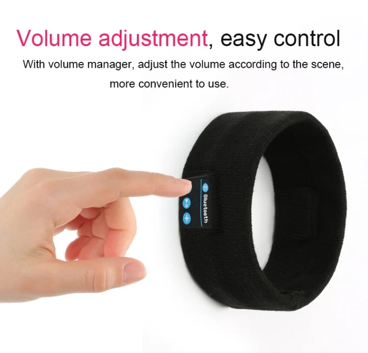 S-OG-6616B_5.webp My-Call Bluetooth V5.0 Headsfree Sport Headband Music Headwear for iPhone 6 & 6s / iPhone 5 & 5S / iPhone 4 & 4S and Other Bluetooth Devices - Image 6