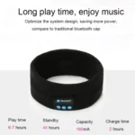 My-Call Bluetooth V5.0 Headsfree Sport Headband Music Headwear for iPhone 6 & 6s / iPhone 5 & 5S / iPhone 4 & 4S and Other Bluetooth Devices - Image 7