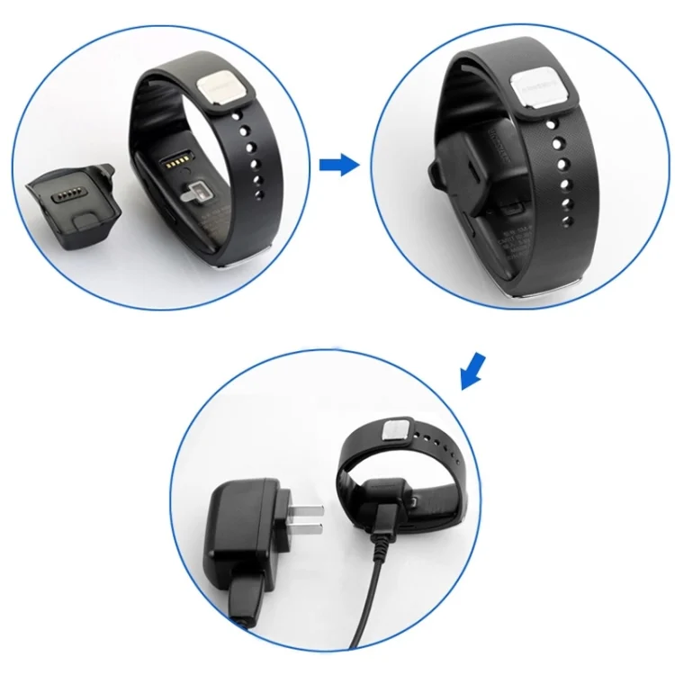 S-SCS-2686_7.webp Bluetooth Bracelet Charger for Samsung Gear Fit R350(Black) - Image 8