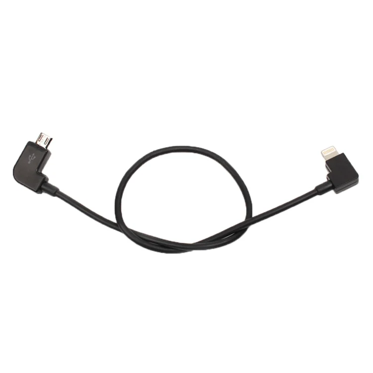 SAS3906_1.webp 30cm Micro USB to 8 Pin Converting Data Cable Connector for DJI MAVIC PRO & SPARK & Mavic 2 Pro & Mavic 2 Zoom Remote Controller, iPhone, iPad - Image 2