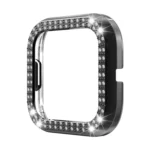 For Fitbit versa 2 PC Double-row Diamond-encrusted Protective Shell