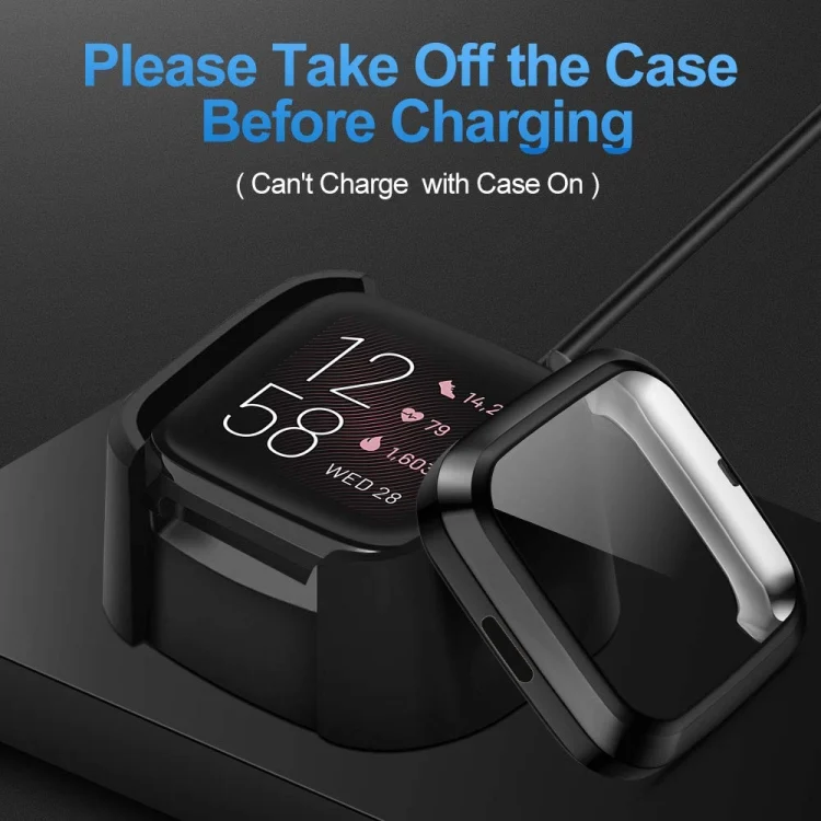 SYA001007001A_5.webp For Fitbit versa 2 Plating TPU All-inclusive Protective Shell - Image 6
