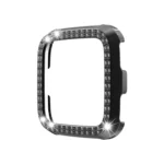 For Fitbit versa / versa lite PC Double-Row Diamond-Encrusted Protective Shell