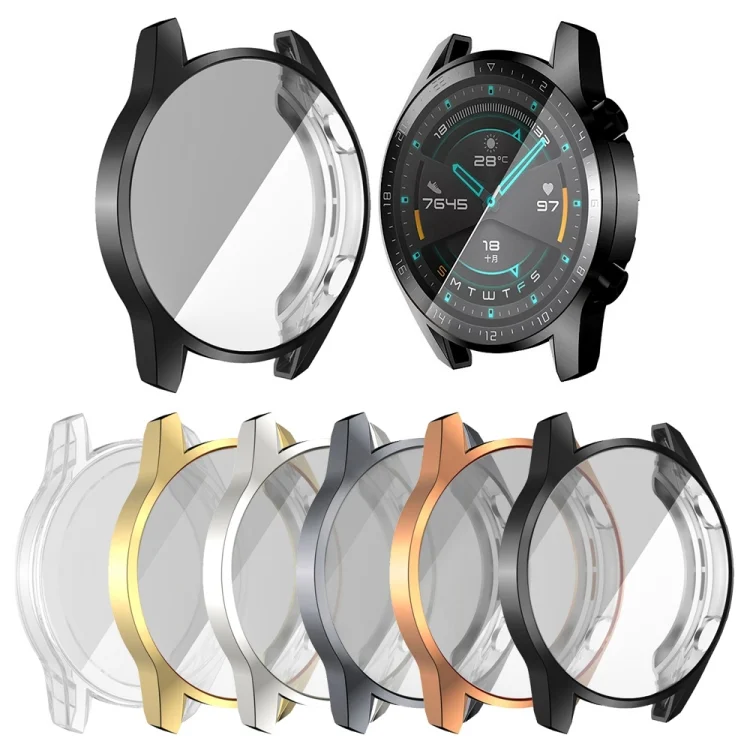 SYA001007701A_9.webp For Huawei GT2 46MM Plating TPU All-inclusive Protective Shell - Image 10