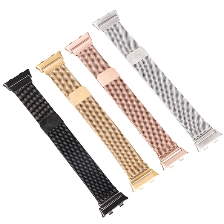 SYA001017901A_3.webp For OPPO Watch 46MM Smart Watch Milanese Stainless Steel Metal Strap - Image 5
